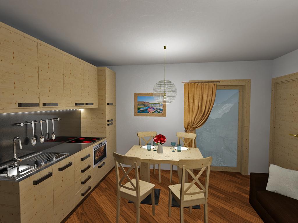 Aparthotel Dolomites Living&Relax Commezzadura Bilik gambar